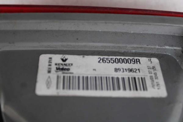 FEU ARRIERE DROIT RENAULT EXTERIEUR - Vue 3